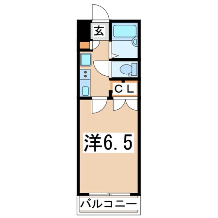 郡山駅 徒歩50分 3階の物件間取画像